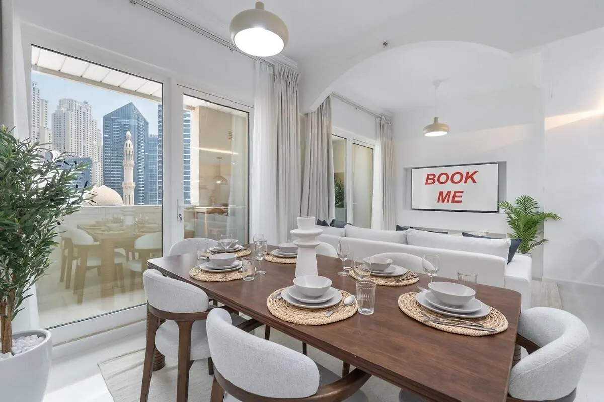 Charming And Cozy 2Br Stay In Dubai Marina 0*,